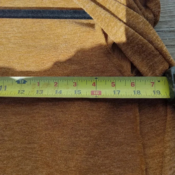 4/$15 Wallflower Burnt Orange Open Cardigan Size Medium - Picture 6 of 6